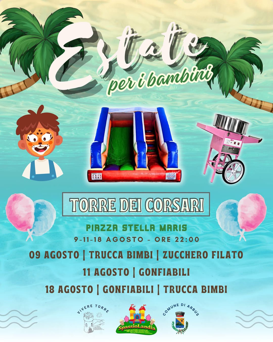 Estate per i bambini-Torre dei Corsari