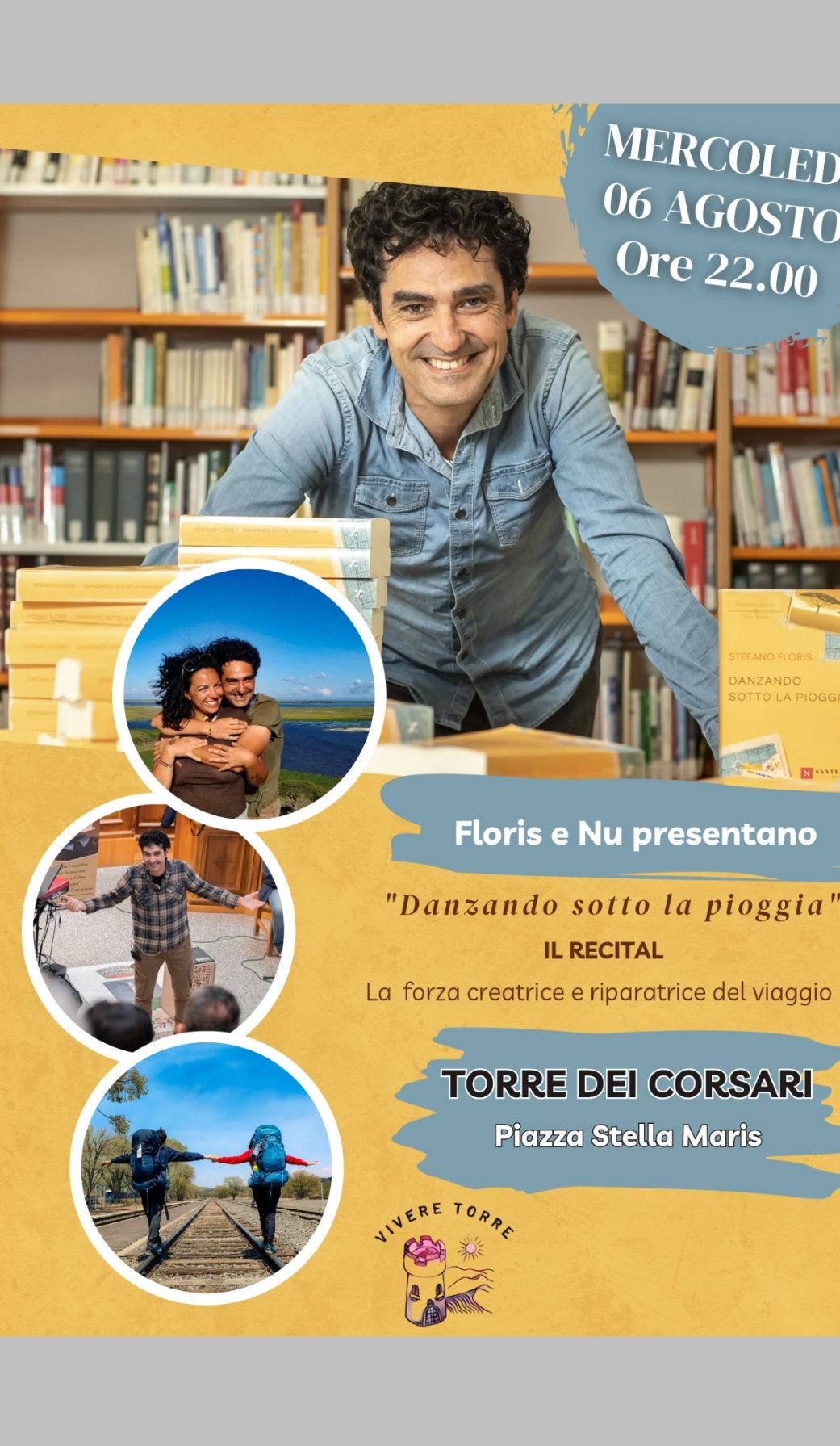 Danzando sotto la pioggia-Il Recital di Floris e Nu a Torre dei Corsari