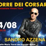 Torre dei Corsari si anima il 14 Agosto con Sandro Azzena!